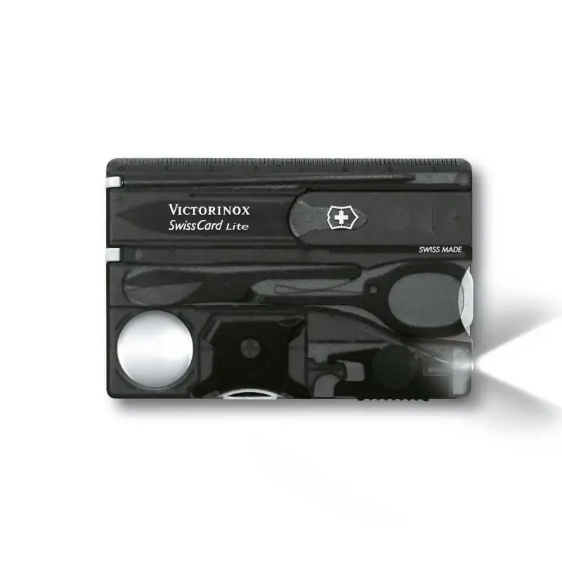 Victorinox SwissCard Lite Black Trasparent