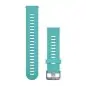 Garmin Quick Release Aqua Silicone Band with Stainless Steel Hardware (20 mm) Garmin Quick Release Aqua Silicone Band with Stainless Steel Hardware (20 mm)