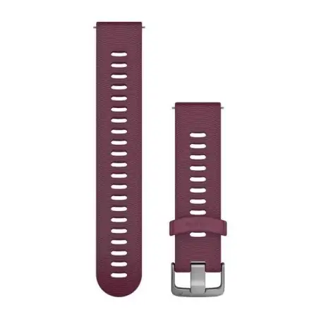 Garmin Quick Release Berry Silicone Band with Stainless Steel Hardware (20 mm)