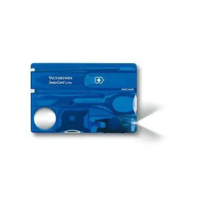 Victorinox SwissCard Lite Blue Trasparent