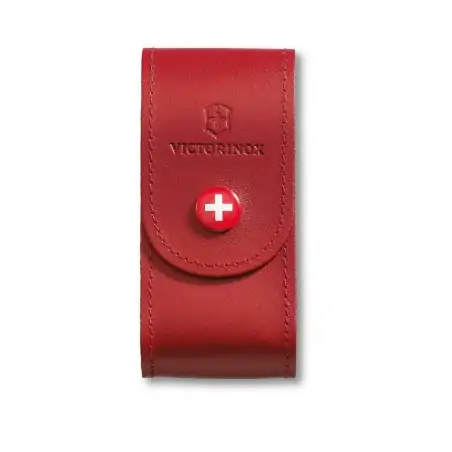 Victorinox Leather Belt Pouch Red (4.0521.1)