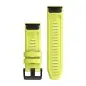Garmin QuickFit 26 Amp Yellow Silicone Band