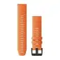 Garmin QuickFit 22 Ember Orange Silicone Band