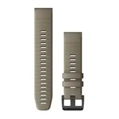 Garmin QuickFit 22 Dark Sandstone Silicone Band