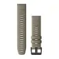 Garmin QuickFit 22 Dark Sandstone Silicone Band