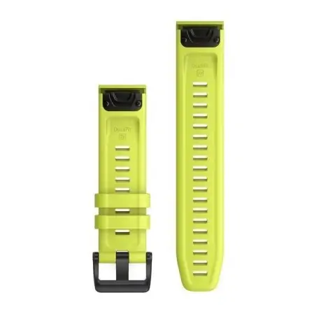 Garmin QuickFit 22 Amp Yellow Silicone Band