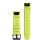 Garmin QuickFit 22 Amp Yellow Silicone Band
