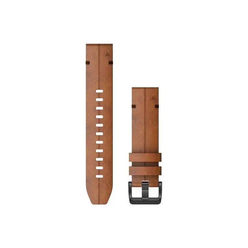 Garmin QuickFit 22 Chestnut Leather Band - 18 interest free installments