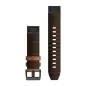 Garmin QuickFit 22 Chestnut Leather Band - 18 άτοκες δόσεις
