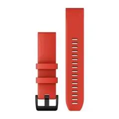 Garmin QuickFit 22 Laser  Red Silicone Bands