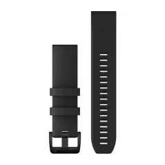 Garmin QuickFit 22 Black Silicone Bands