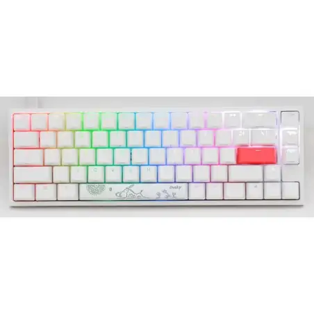 Ducky One 2 SF White RGB Cherry Mx Brown - 12 άτοκες δόσεις