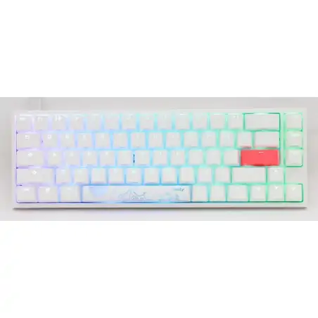 Ducky One 2 SF White RGB Cherry Mx Brown - 12 interest free installments