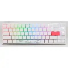 Ducky One 2 SF RGB Pure White Cherry Mx Blue - 12 interest free installments