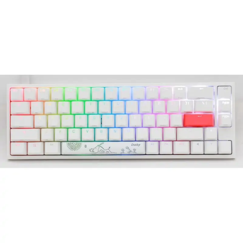 Ducky One 2 SF RGB Pure White Cherry Mx Blue - 12 άτοκες δόσεις Ducky One 2 SF RGB Pure White Cherry Mx Blue - 12 άτοκες δόσεις