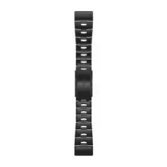 Garmin QuickFit 26 Vented Titanium Bracelet with Carbon Gray DLC Coating for Fenix 6X/7X