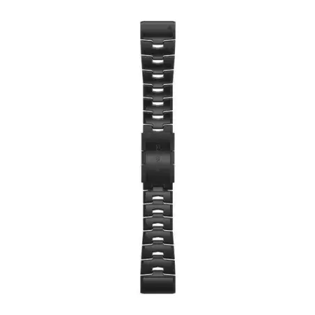 Garmin QuickFit 26 Vented Titanium Bracelet with Carbon Gray DLC Coating for Fenix 6X/7X