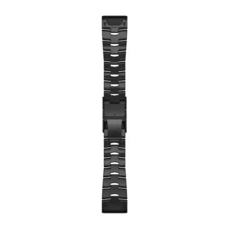 Garmin QuickFit 26 Vented Titanium Bracelet with Carbon Gray DLC Coating for Fenix 6X/7X - 12 άτοκες δόσεις