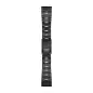 Garmin QuickFit 26 Vented Titanium Bracelet with Carbon Gray DLC Coating for Fenix 6X/7X