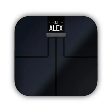 Garmin Index S2 Smart Scale Black - 12 interest free installments