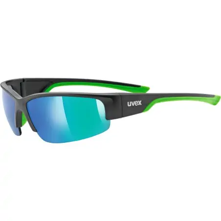 Uvex Sportstyle 215 Black Mat Green 2716 (One size)