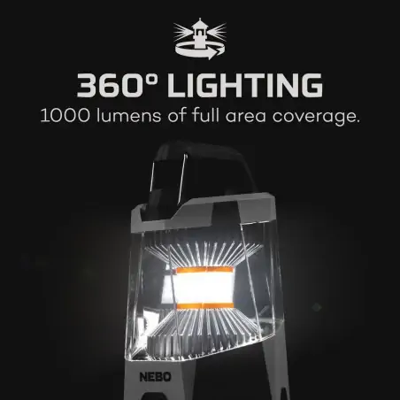 Nebo Galileo 1000 Lumen Lantern - 6 άτοκες δόσεις