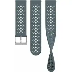 Suunto 22mm Urban 4 Silicone Strap Moss Blue S+M