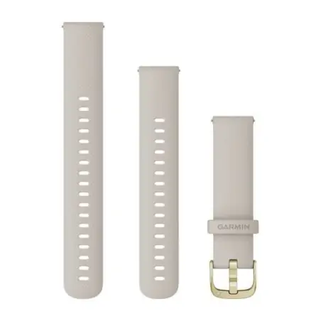 Garmin Quick Release Band Light Sand with Light Gold Hardware (18 mm)