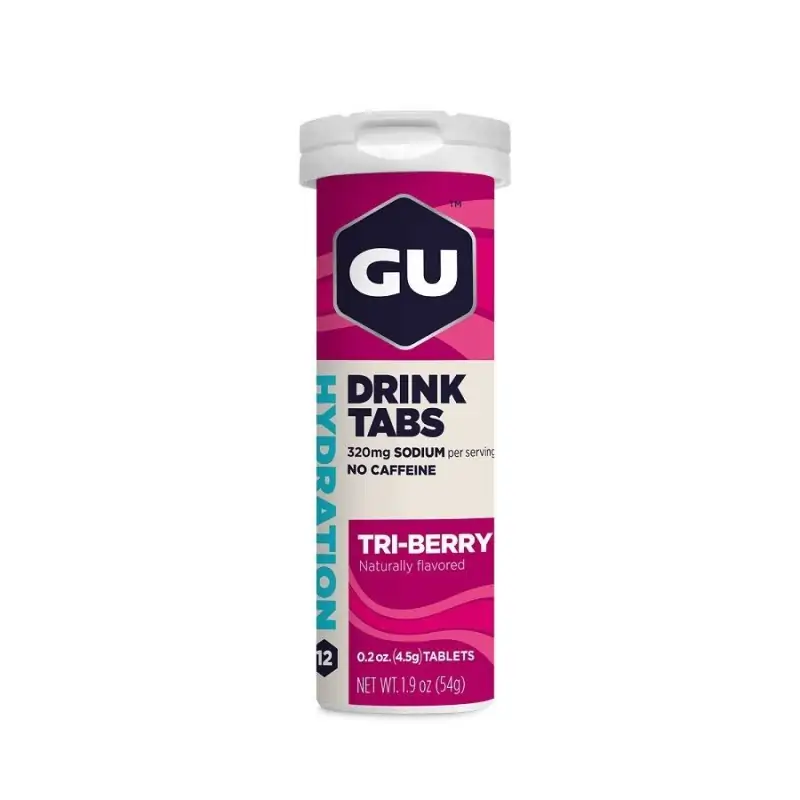 GU Hydration Tri-Berry Drink - 12 Tablets GU Hydration Tri-Berry Drink - 12 Tablets