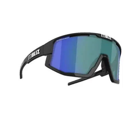 Bliz Fusion Matt Black Smoke/Blue Multi Lens