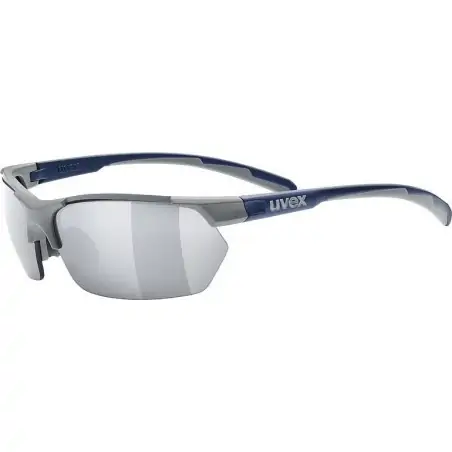 Uvex Sportstyle 114 Rhino Deep Space Mat LiteMirror Silver set (One Size)