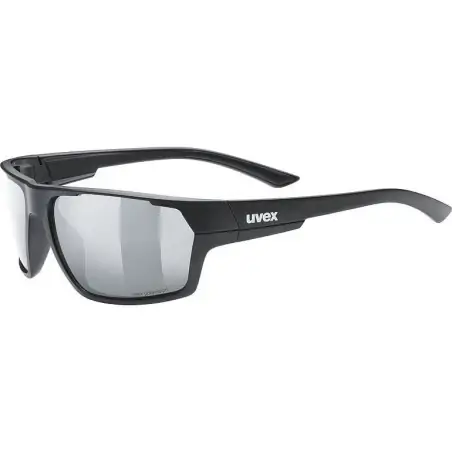 UVEX sportstyle 233 p black mat litemirror silver