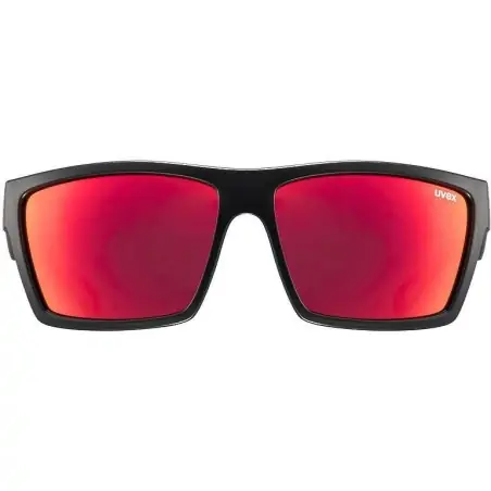 UVEX lgl 29 black mat mirror red