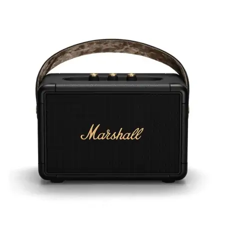 Marshall Kilburn II Black and Brass Bluetooth Speaker - 12 interest free installments