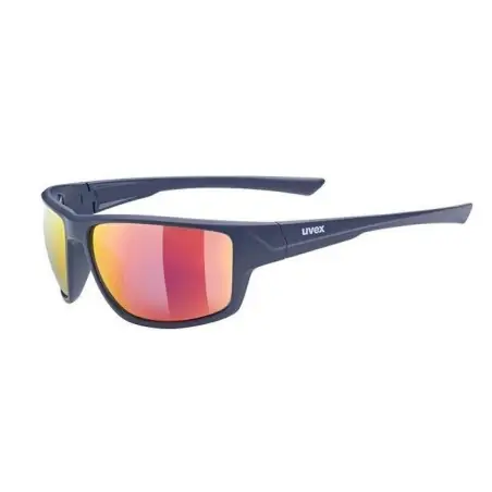 UVEX sportstyle 230 Blue Mat litemirror Red