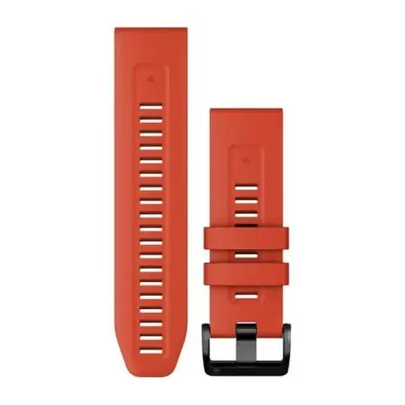 Garmin QuickFit 26 Flame Red Silicone Band