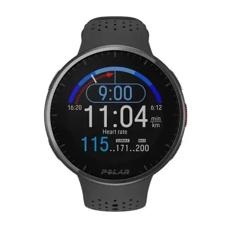Polar Pacer Pro Carbon Gray - 12 άτοκες δόσεις