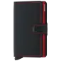 Secrid Miniwallet Matte Black & Red