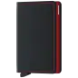 Secrid Slimwallet Matte Black & Red