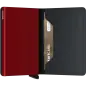Secrid Slimwallet Matte Black & Red