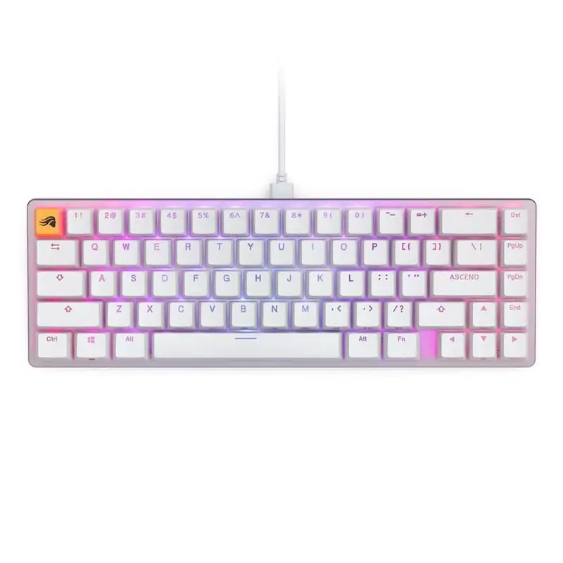 Glorious GMMK 2 Compact White Keyboard - 6 interest free installments Glorious GMMK 2 Compact White Keyboard - 6 interest free installments
