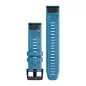 Garmin QuickFit 22 Cirrus Blue Silicone Band