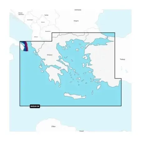 Garmin Navionics Vision+ Maps NVEU015R-GNV Aegean + Marmara Sea - 12 άτοκες δόσεις