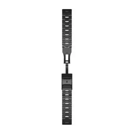 Garmin QuickFit 22 Vented Titanium Bracelet with Carbon Gray DLC Coating - 12 άτοκες δόσεις