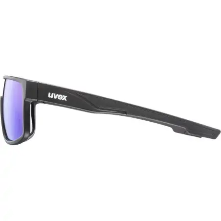 Uvex LGL 51 Black Mat Mirror Green