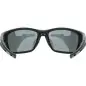 UVEX Sportstyle 232 P Black Mat Mirror Silver