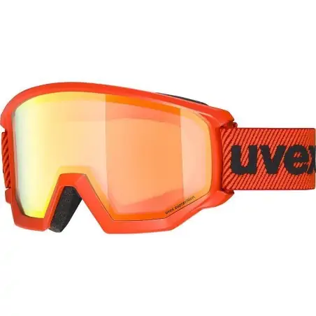 Uvex Athletic FM Fierce Red Mat Mirror Orange (One Size)