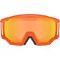 Uvex Athletic FM Fierce Red Mat Mirror Orange (One Size) Uvex Athletic FM Fierce Red Mat Mirror Orange (One Size)