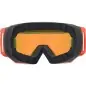 Uvex Athletic FM Fierce Red Mat Mirror Orange (One Size) Uvex Athletic FM Fierce Red Mat Mirror Orange (One Size)