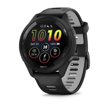 Garmin Forerunner 265 Black with Powder Gray - 24  άτοκες δόσεις